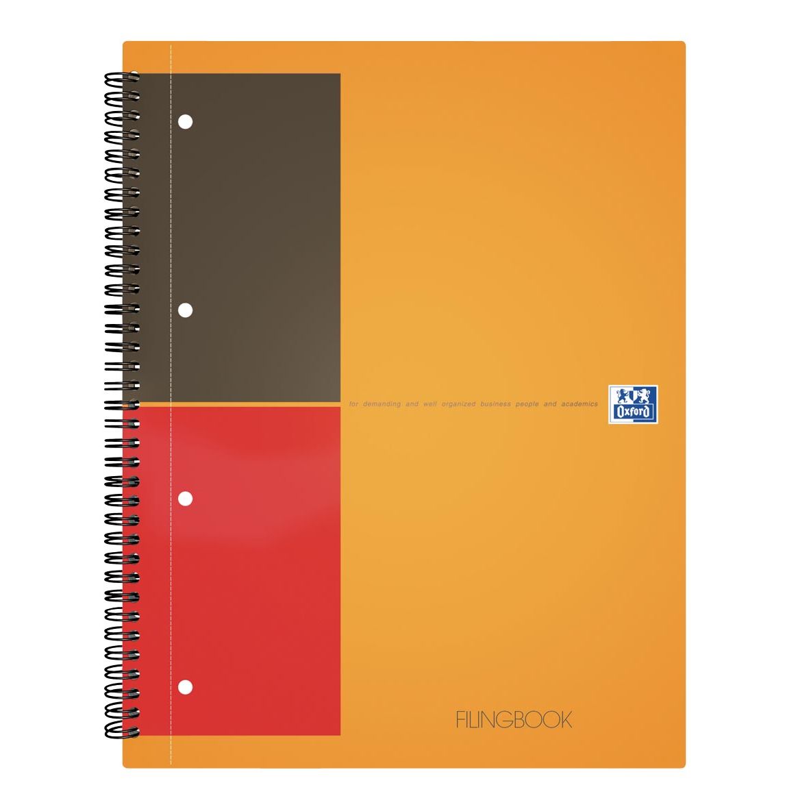 Oxford - Quaderno di classificazione INTERNAZIONALE, 200 pagine, A4+, a quadretti 5 mm
