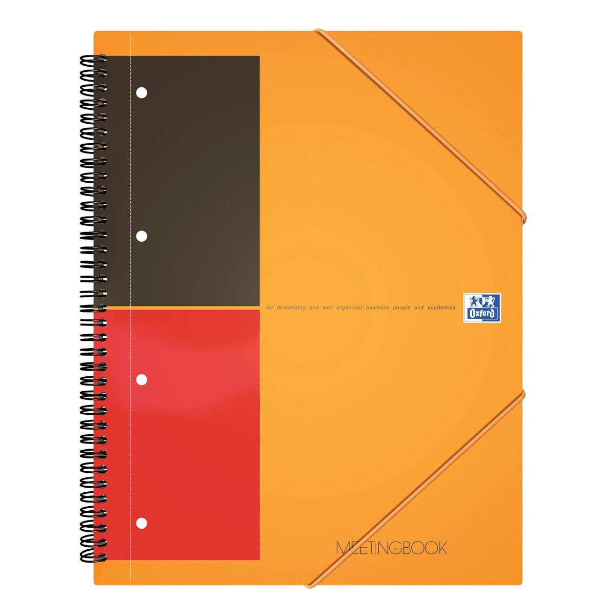 Oxford - Meetingbook INTERNAZIONALE, 160 pagine, ft A4+, quadrettato 5 mm