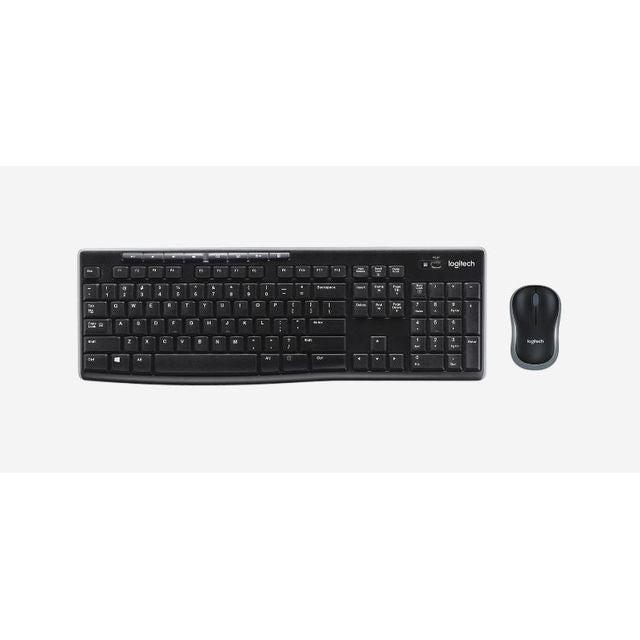 Logitech - Keyboard MK270 Qwerty + mouse black