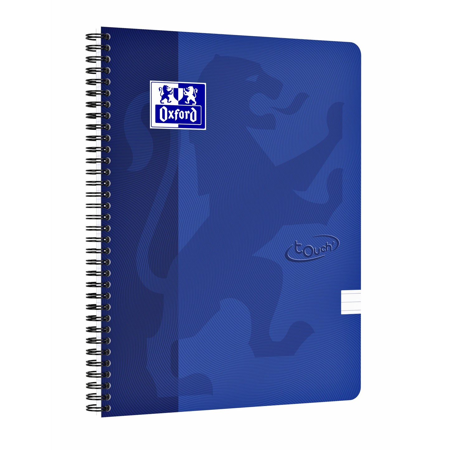 Oxford - Spiraalblok oxf touch a4 lijn 140pag 80gr bl | 5 stuks