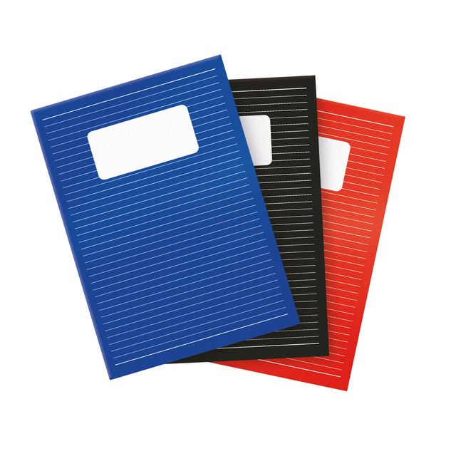 Qbasic - Notebook A4 line 80 pages 70gr assorted | 5 pieces