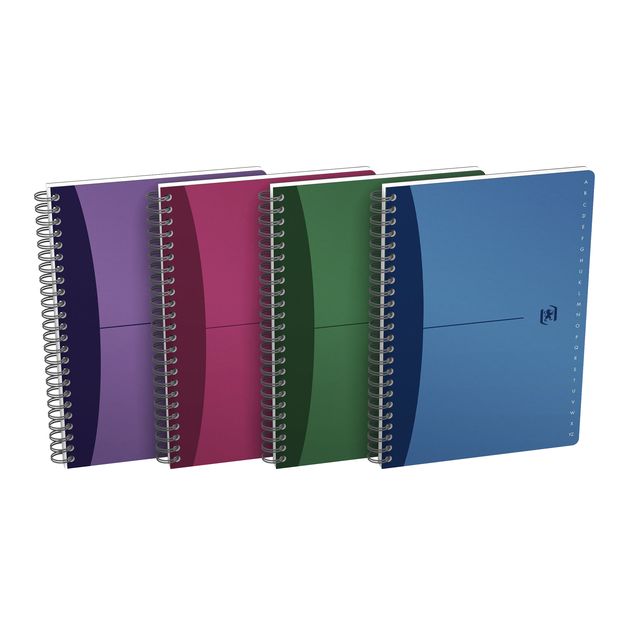 Oxford - Index book Urban Mix A5 90 sheets alphabet line | 10 pieces
