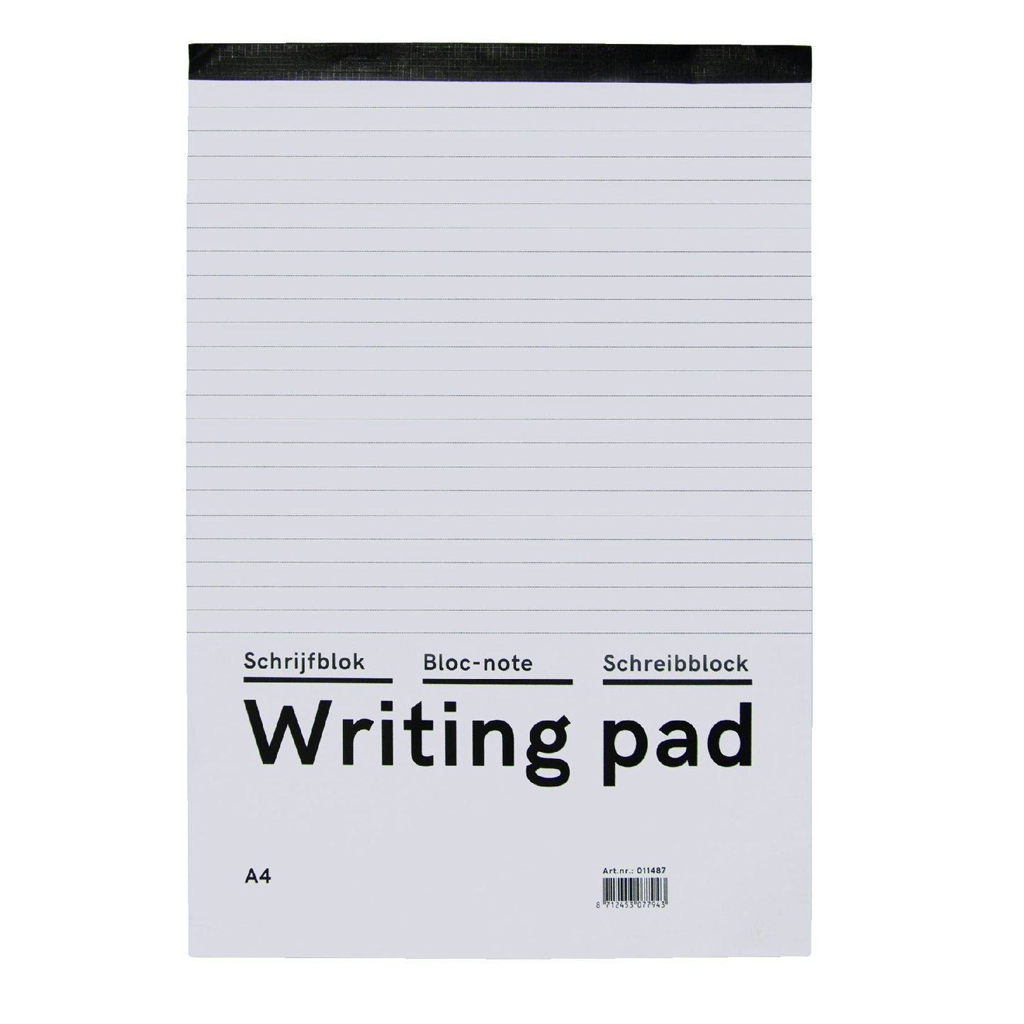 Qbasic - Writing pad A4 line 160 pages 60gr | 10 pieces