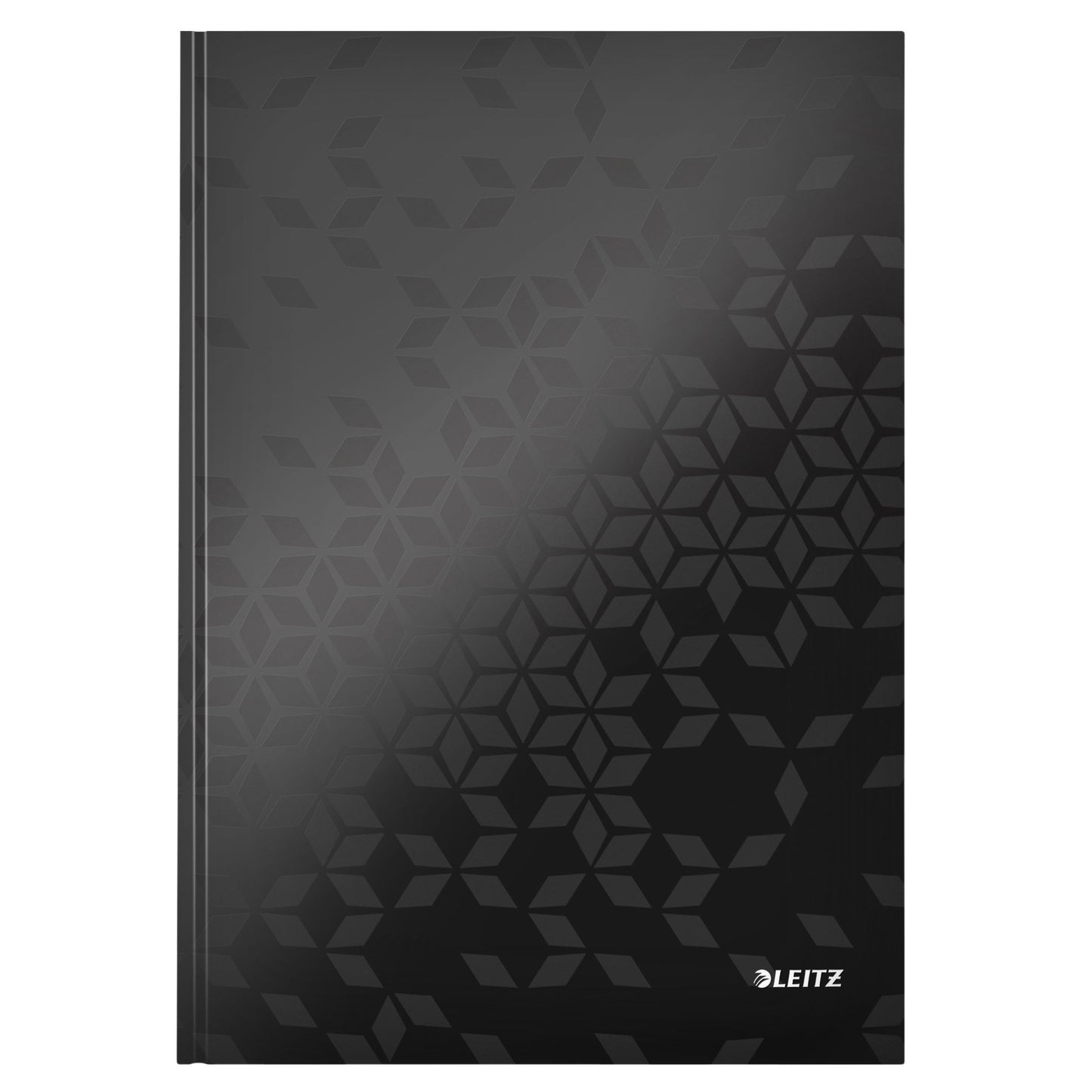 Leitz - Notitieboek wow a4 lijn 80v zwart | 6 stuks