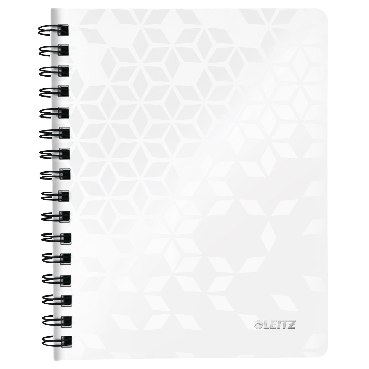 Leitz - Notitieboek wow a5 lijn spiraal pp wit | 6 stuks