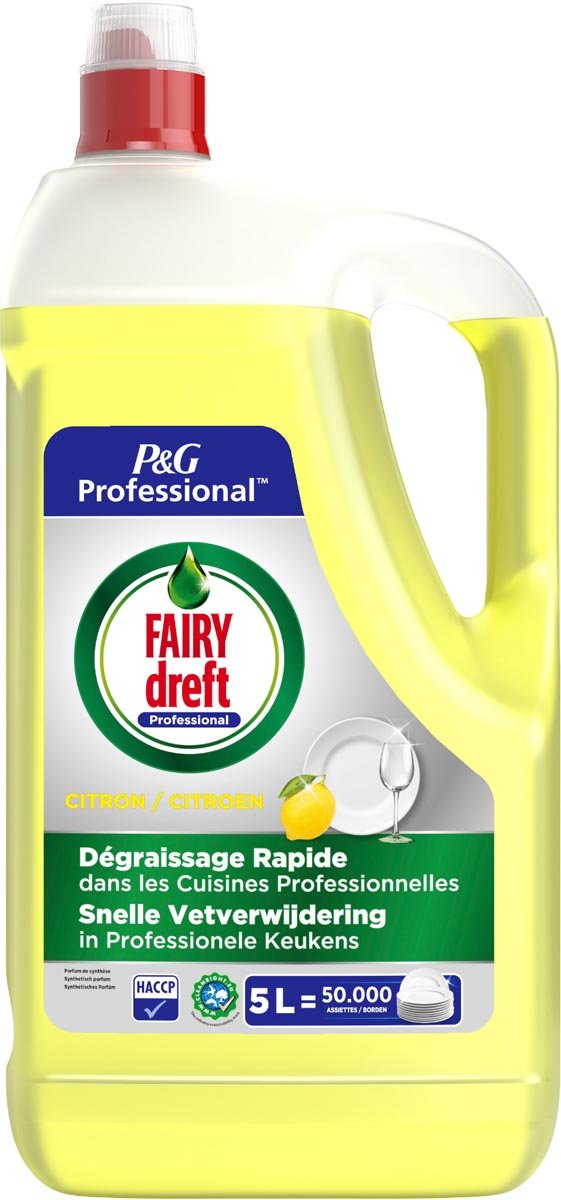 Dreft - IRY Professional handafwasmiddel citroen, fles van 5 l