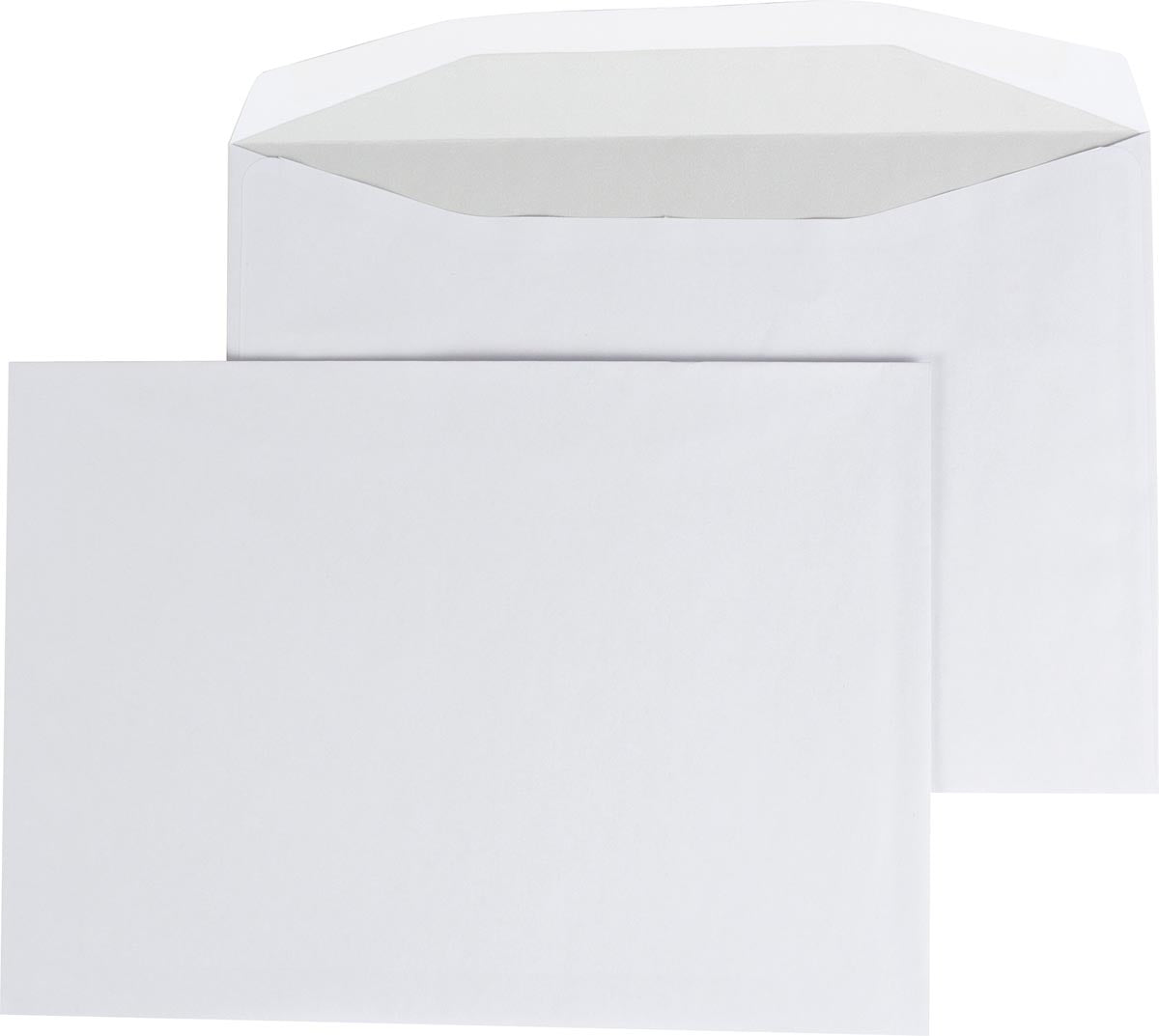 Gallery - enveloppen ft 156 x 220 mm, stripsluiting, binnenzijde grijs, doos van 500 stuks