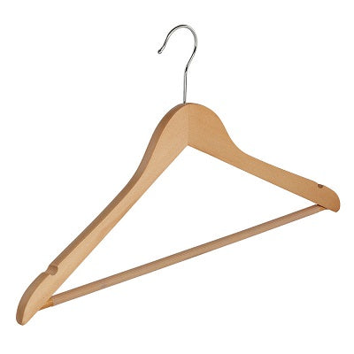 Klika - Blouse / shirt hanger bend in anti-slip 43cm