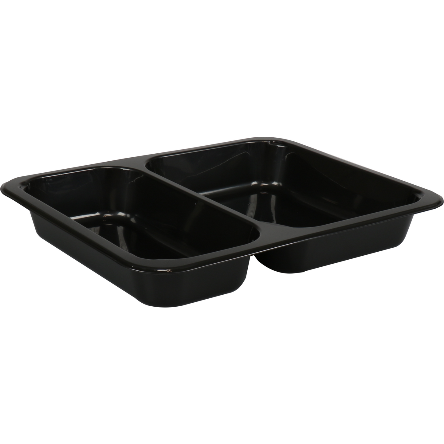 Klika - Bak | PP | 2-vaks | menubak | 227x178x49mm | zwart | 500 stuks