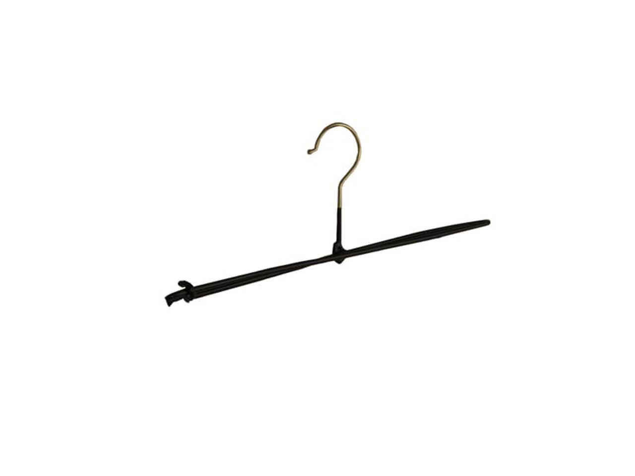 Klika - Speldhanger 34 cm zwarte antislip 2 stuks