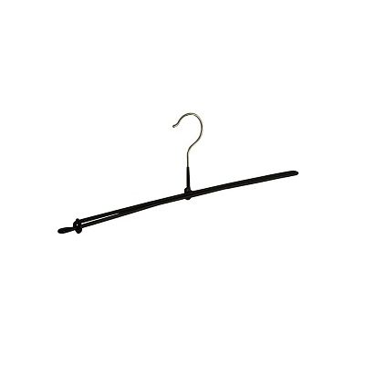 Klika - Pin hanger 42 cm black non-slip 2 pieces