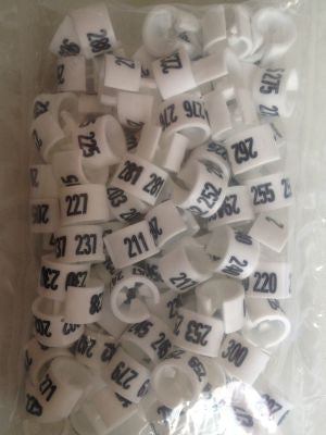 Klika - Collectie-serie MINI wit nummer 201-300