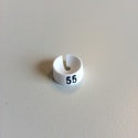 Klika - MB wit/zwart 55 voor op kledinghanger