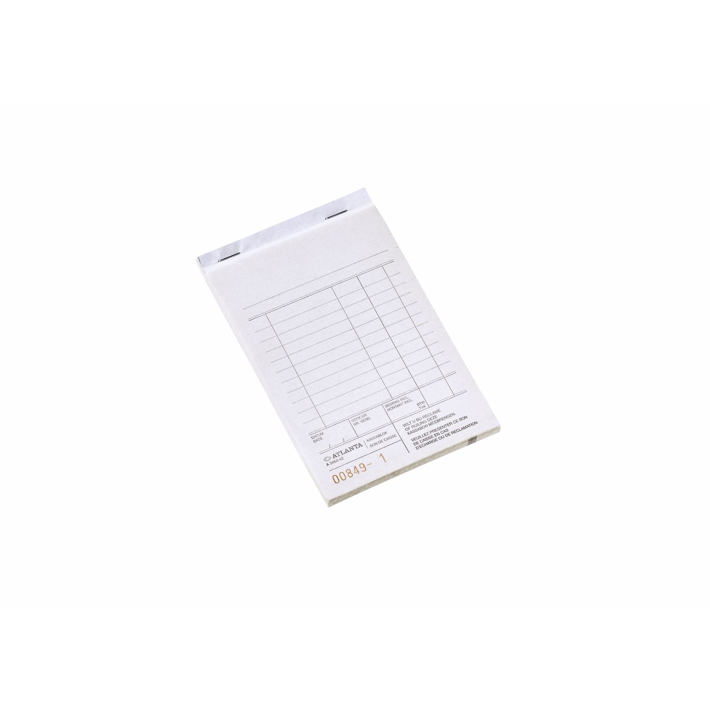 Jalema - Kassablok djois kopie 50x2vel houtvrij wt