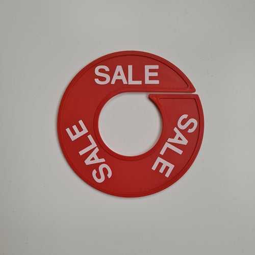 Klika - Size ring 9cm red/white SALE
