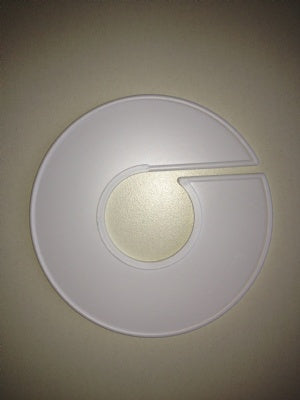 Klika - Tamaño anillo 11 cm blanco sin imprimir 200 piezas