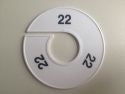 Klika - Maatring 11cm wit/zwart 22