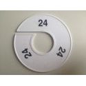 Klika - Maatring 11cm wit/zwart 24