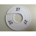 Klika - Maatring 11cm wit/zwart 27