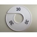 Klika - Maatring 11cm wit/zwart 30