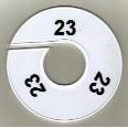 Klika - Maatring 11cm wit/zwart 1