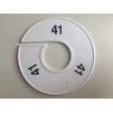 Klika - Maatring 11 cm wit/zwart 41