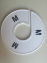 Klika - Maatring 11 cm wit/zwart M