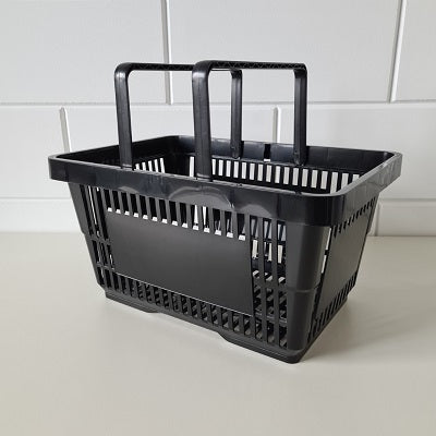 Klika - Carrello spesa nero 2 manici 22 litri