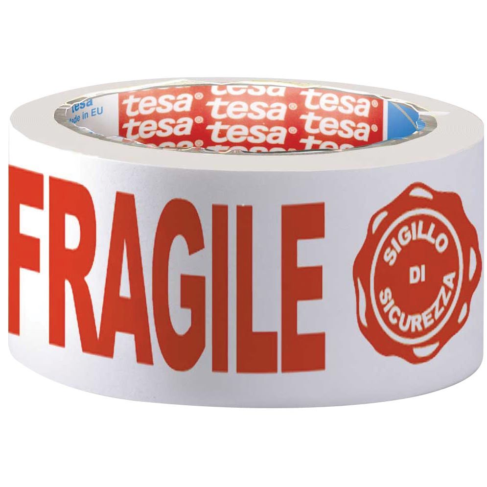 Tesa - packaging tape: FRAGILE, ft 50 mm x 66 m