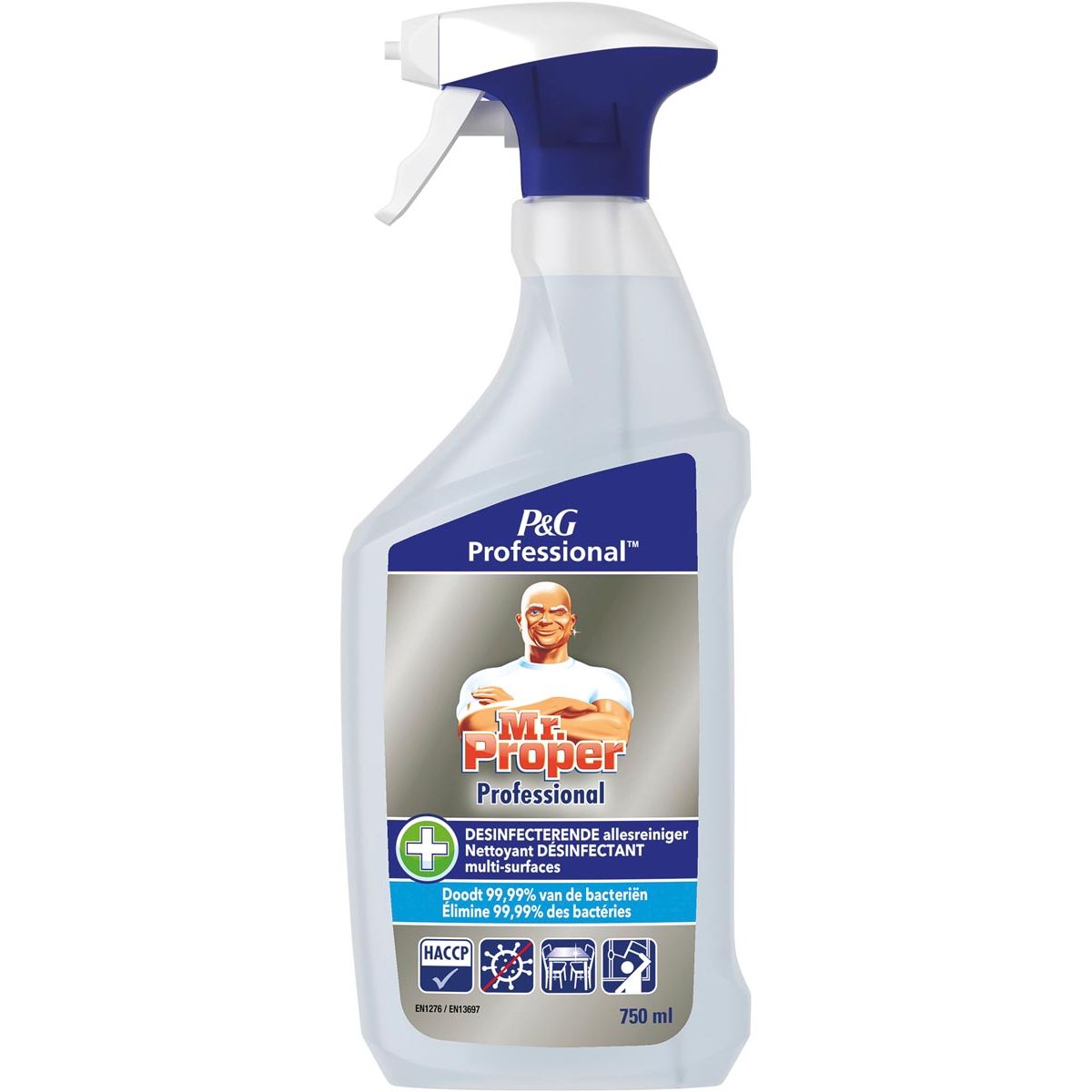 Mr. Proper - desinfecterende allesreiniger, spray van 750 ml