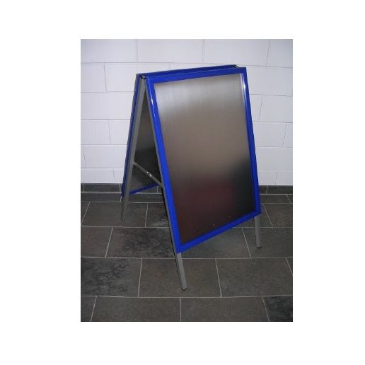 Klika - Stoepbord 59x84 cm blauw klapprofiel A1