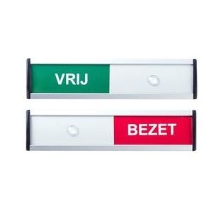 Klika - Letrero para puerta LIBRE/OCUPADO 125x30mm