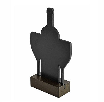 Klika - Soporte de mesa de tiza Vino ancho x alto 10x18cm