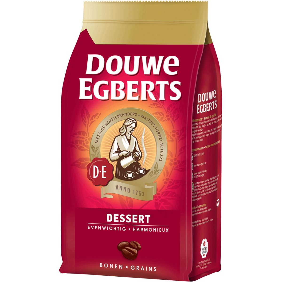 Douwe Egberts - Koffiebonen Dessert, pak van 500 g
