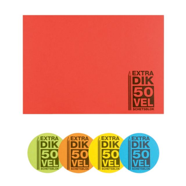 Papyrus - Sketchbook 210x297mm 120gr 50 sheets | 5 pieces