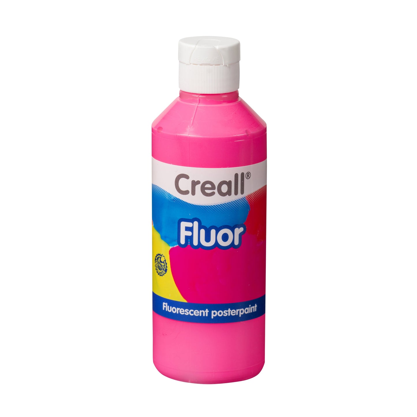 Creall - Pittura per poster rosa fluo 250 ml | 6 pezzi