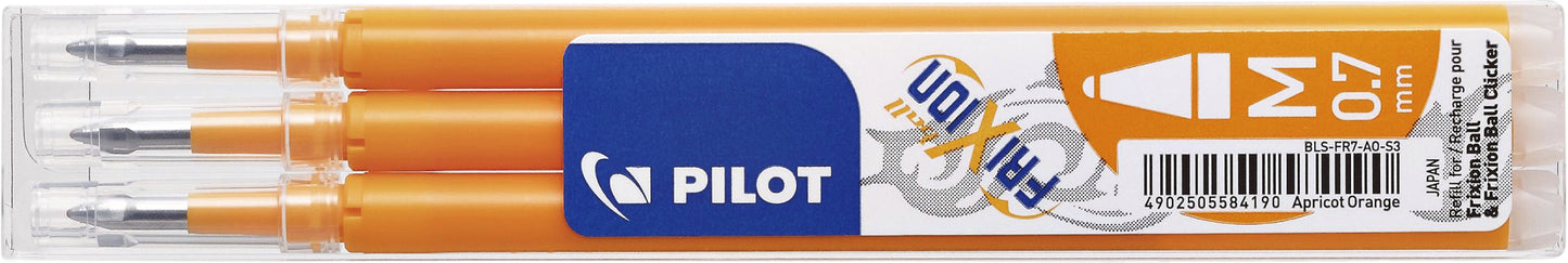 Pilot - Rollerpenvulling frixion bls-fr7 m abri or | 12 stuks