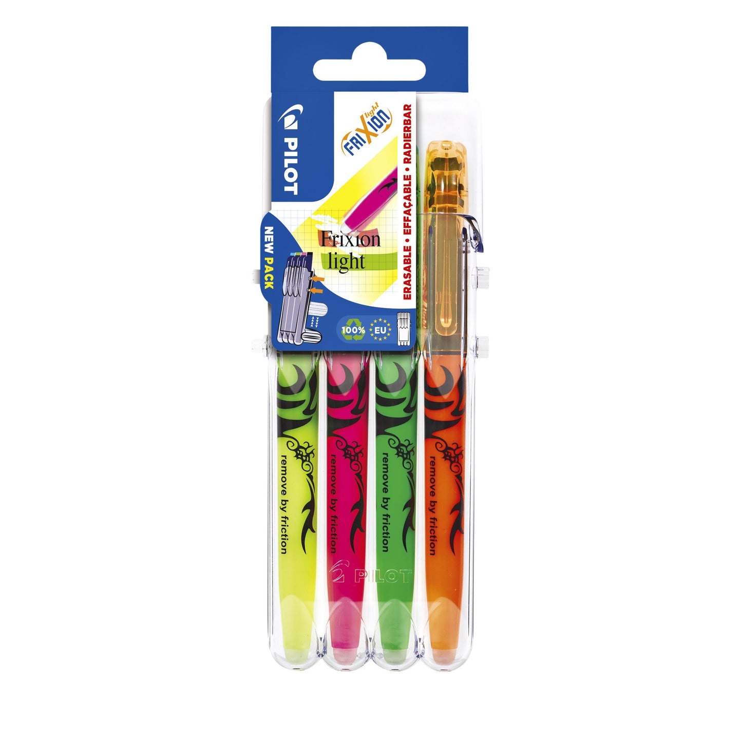 Pilot - Surligneur friXion assorti Set2Go de 4 pièces