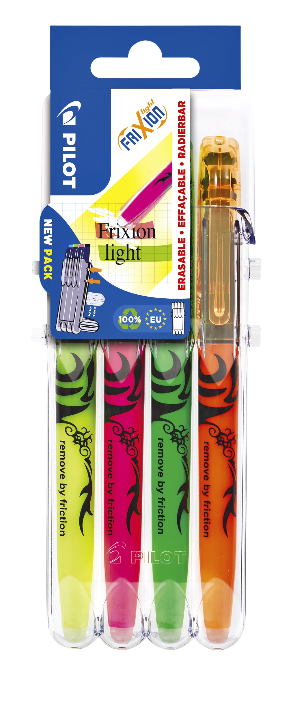 Pilot - Markeerstift frixion set2go ass