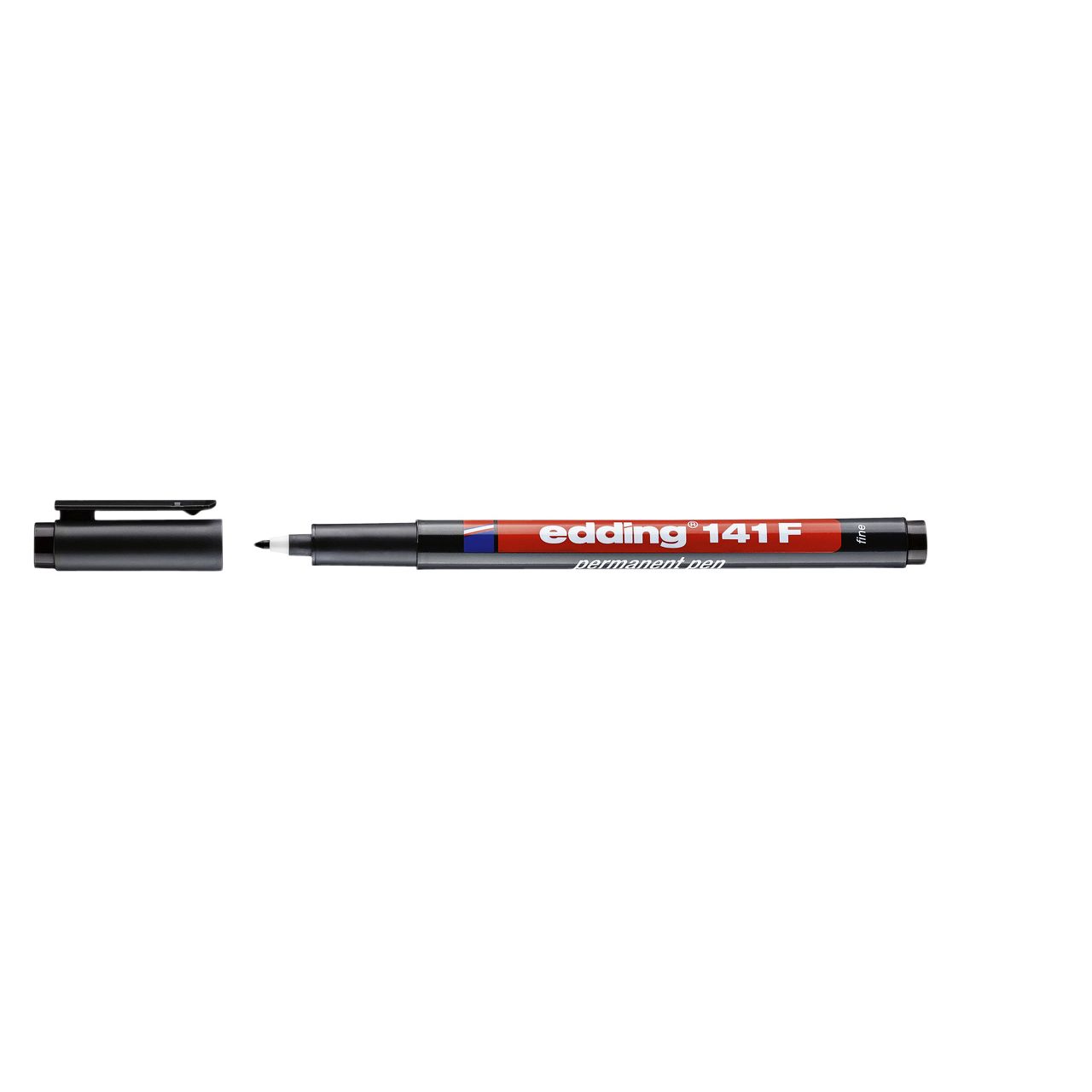Edding - Viltstift 141 rond 0.6mm zwart