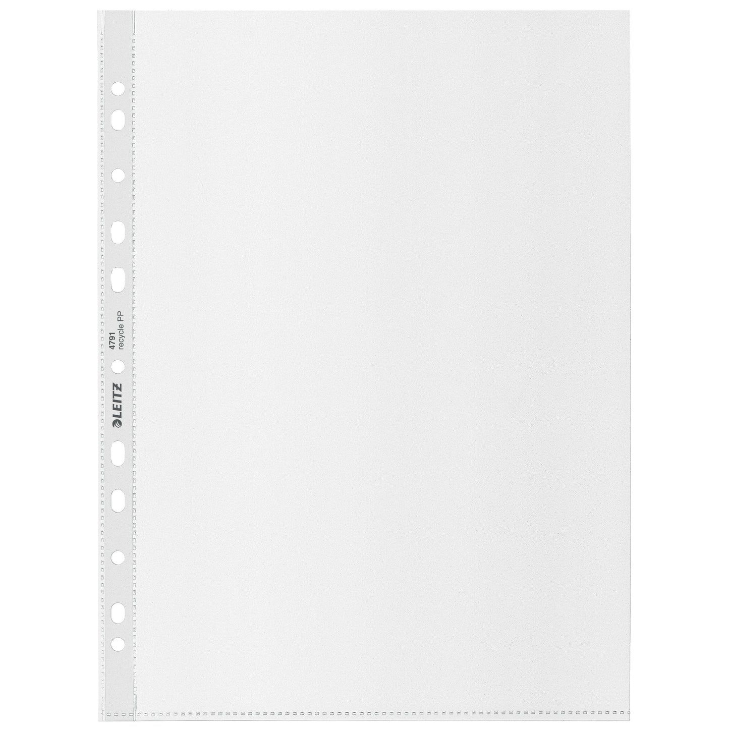 Leitz - Show bag Recycle A4 11-hole PP 0.10mm transparent 25 pieces