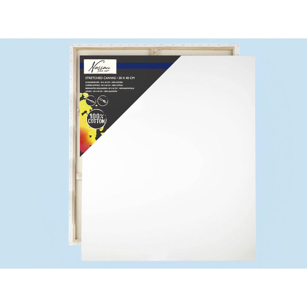 Art Sensations - Canvas nassau fine art 30x40cm 100 procent katoen