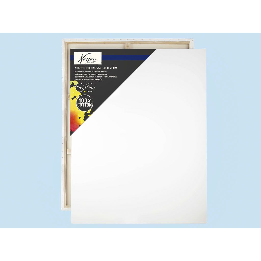 Art Sensations - Canvas nassau fine art 40x50cm 100 procent katoen