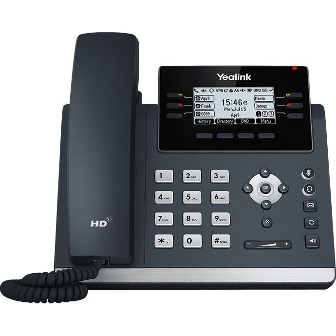 YEALINK - SIP T42U IP telefoon Grijs LCD Wifi