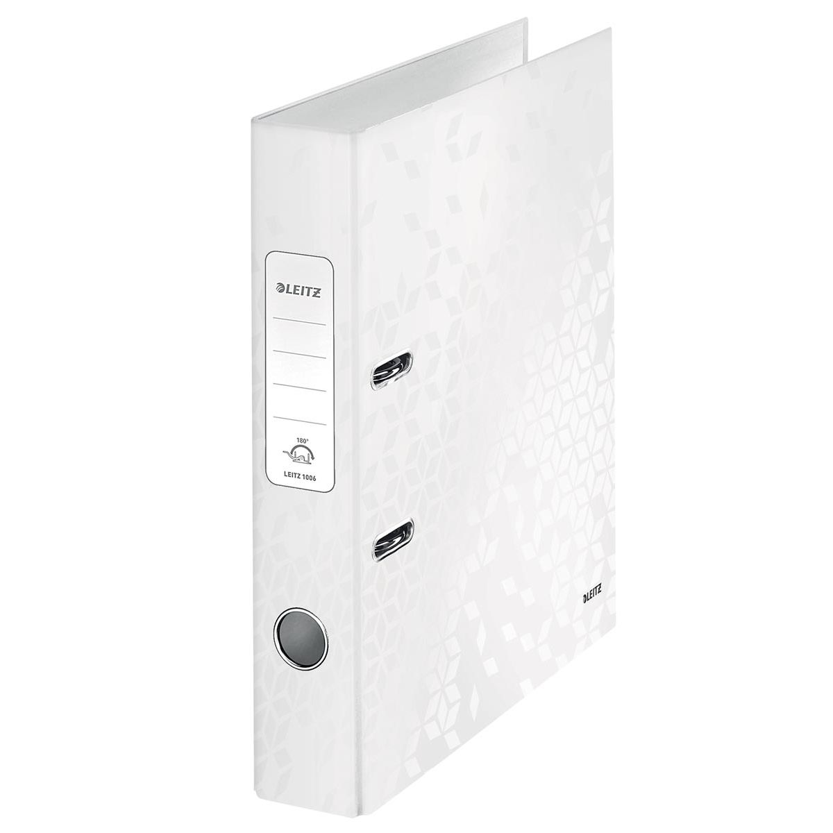 Leitz - Ordner Wow wit, rug van 5 cm