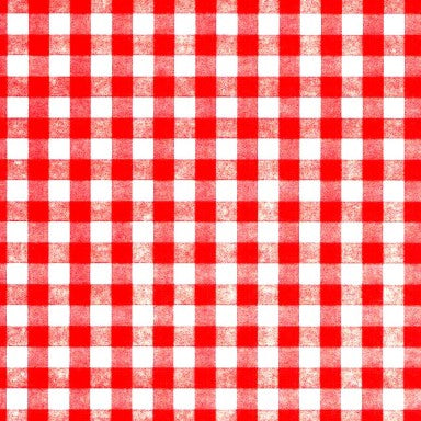 Klika - Cadeaupapier Geschenkpapier Redhot squares on white ribbed 70 cm