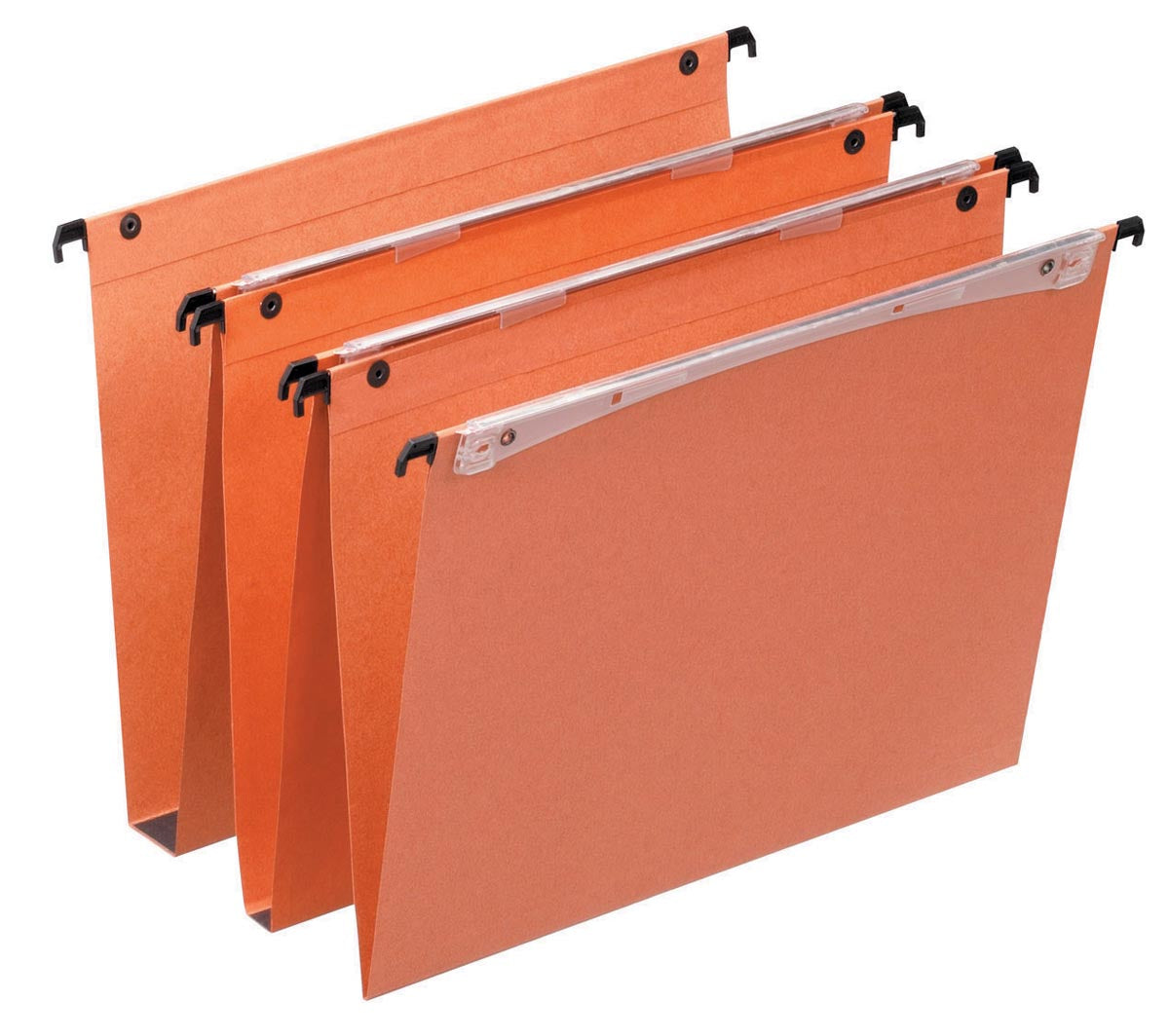 Esselte - hanging files for drawers Uniscope spacing 330 mm, bottom 30 mm, with hooks and buttons