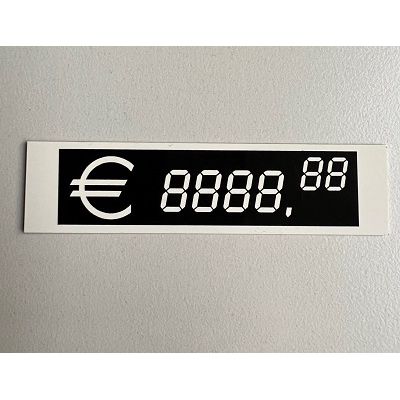 Klika - Digitaal kaartje 100x25mm € 8888.88 10st