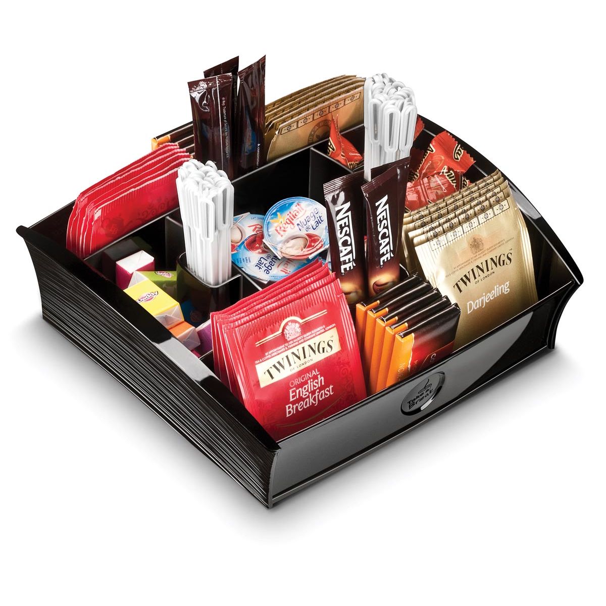 Take A Break by CEP - divider tray, ft 20.5 x 21.6 x 6.8 cm, black