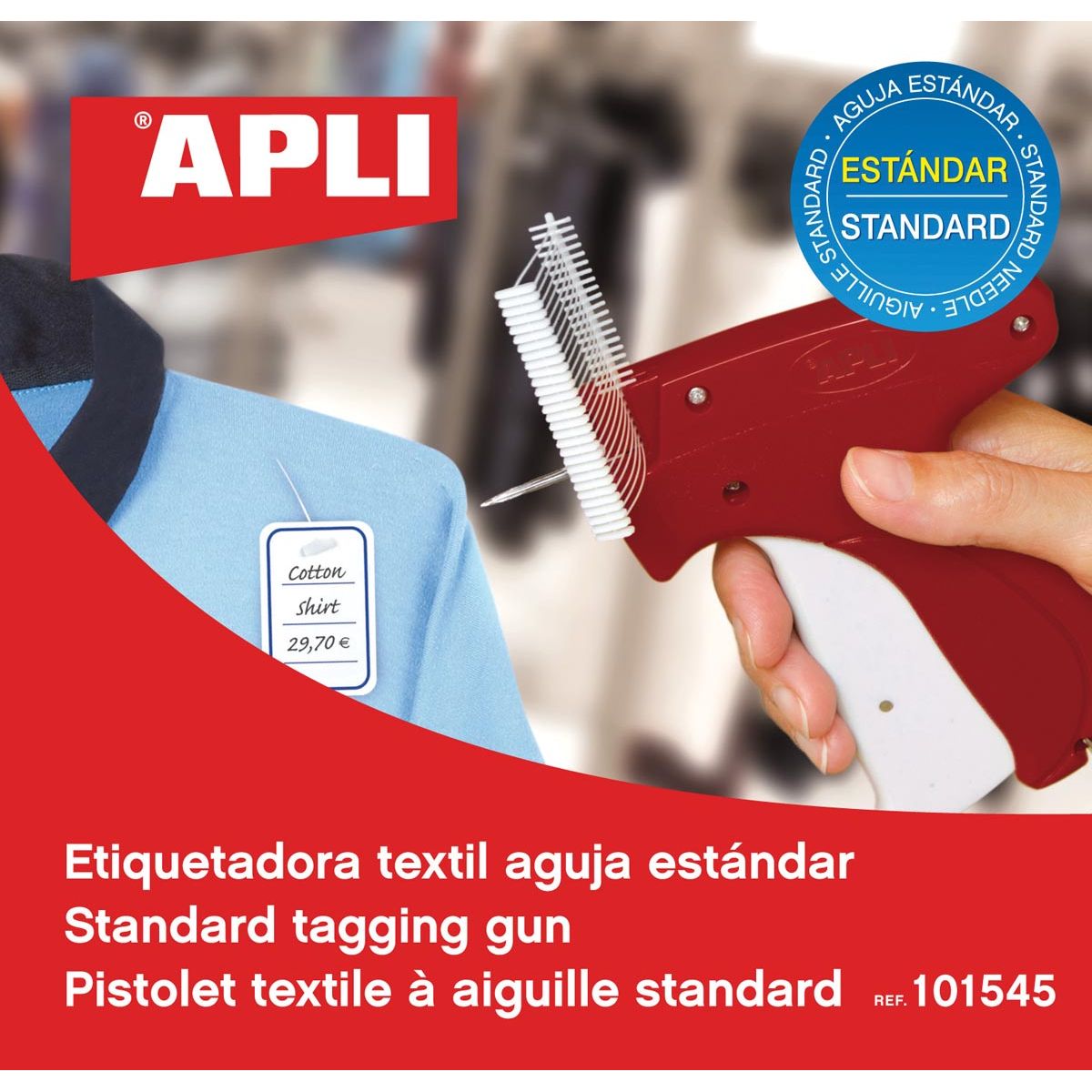 Apli - textielpistool voor standaard stoffen